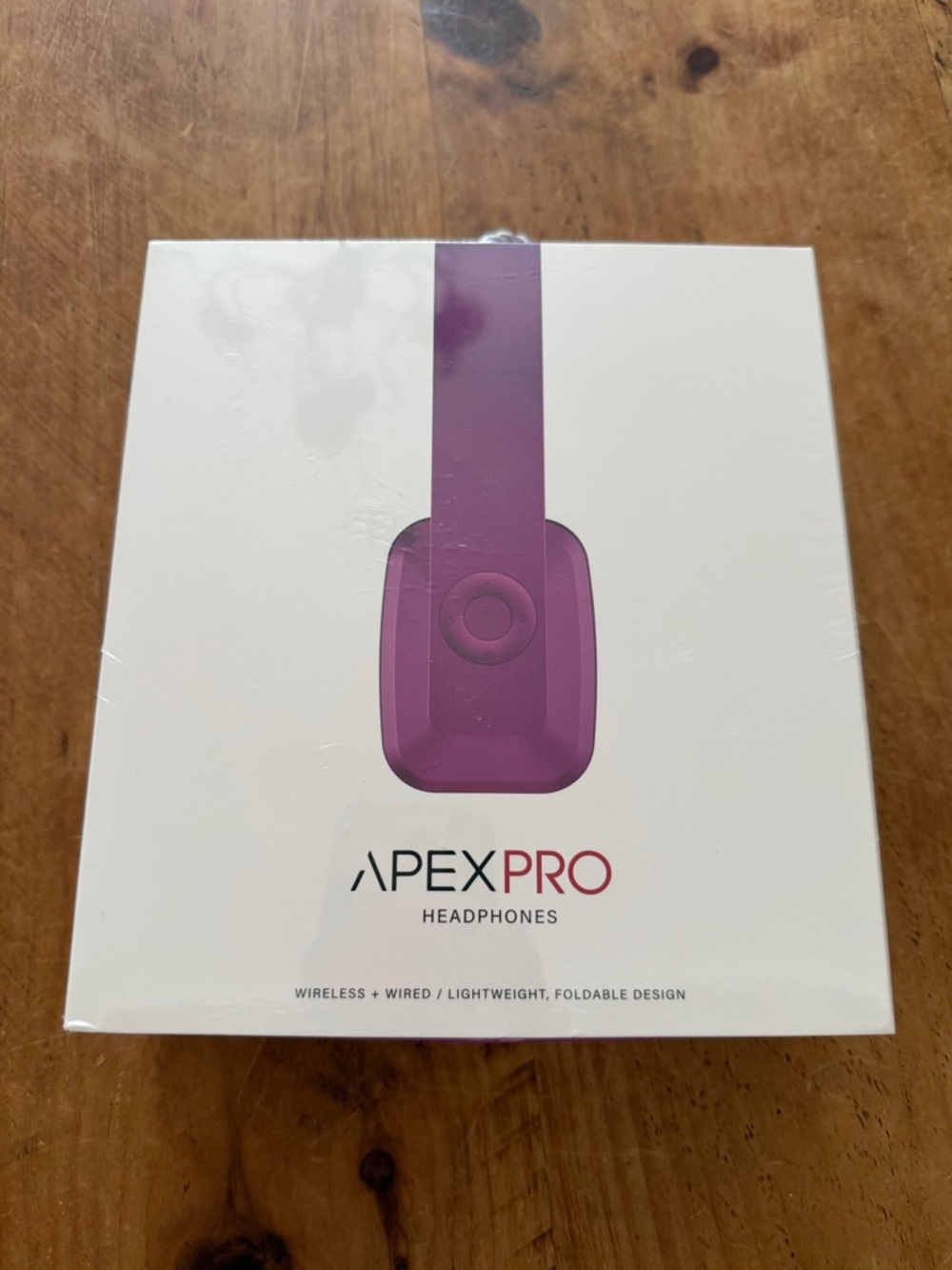 Apex Pro Over-Ear Wireless Headphones in Purple